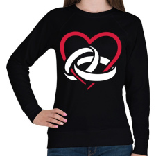 PRINTFASHION Eljegyzés - Női pulóver - Fekete női pulóver, kardigán