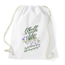 PRINTFASHION Elkelt a szezon ékköve! Lánybúcsú - Sportzsák, Tornazsák - Fehér tornazsák