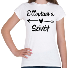 PRINTFASHION Elloptam a szívét - páros 1 - Női póló - Fehér női póló