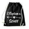 PRINTFASHION Elloptam a szívét - páros 2 - Sportzsák, Tornazsák - Fekete