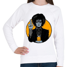 PRINTFASHION Élőhalott - Női pulóver - Fehér