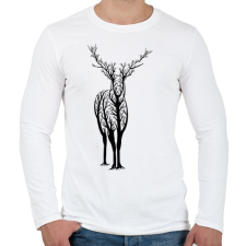 PRINTFASHION Élővilág - Férfi hosszú ujjú póló - Fehér férfi póló