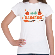PRINTFASHION Első Halloween - Női póló - Fehér