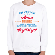 PRINTFASHION Eltévedni - Én vagyok - Gyerek pulóver - Fehér gyerek pulóver, kardigán
