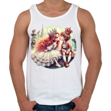 PRINTFASHION Elvarázsolt herceg - Férfi atléta - Fehér atléta, trikó