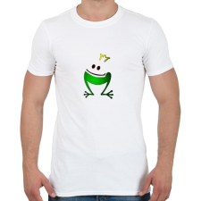 PRINTFASHION Elvarázsolt királyfi - Férfi póló - Fehér férfi póló