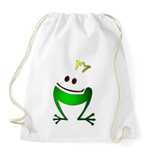 PRINTFASHION Elvarázsolt királyfi - Sportzsák, Tornazsák - Fehér tornazsák