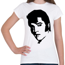 PRINTFASHION elvis - Női póló - Fehér női póló