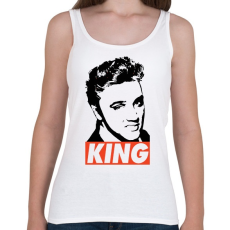 PRINTFASHION Elvis Presley  - Női atléta - Fehér