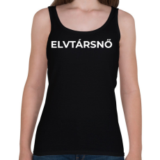 PRINTFASHION ELVTÁRSNŐ - Női atléta - Fekete