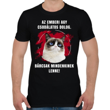 PRINTFASHION Emberi agy - Férfi póló - Fekete férfi póló