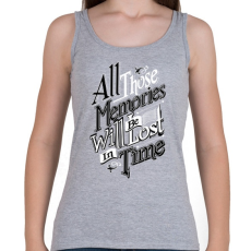 PRINTFASHION Emlékezz - Női atléta - Sport szürke