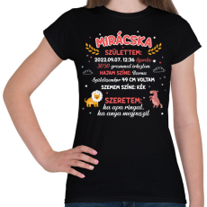 PRINTFASHION Emlékörző - Női póló - Fekete