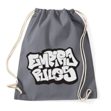 PRINTFASHION Empire Rules - Sportzsák, Tornazsák - Grafitszürke tornazsák