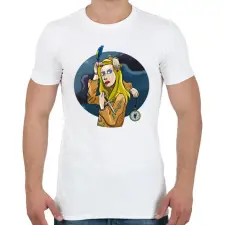 PRINTFASHION Empress - Férfi póló - Fehér férfi póló