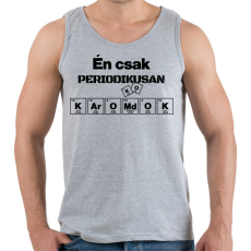 PRINTFASHION Én csak periodikusan káromkodok - Férfi atléta - Sport szürke