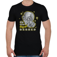 PRINTFASHION Én se hiszek benned - Férfi póló - Fekete férfi póló