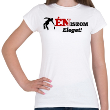 PRINTFASHION Én sosem iszom eleget - Női póló - Fehér női póló