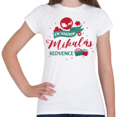 PRINTFASHION Én vagyok a kedvence - Páros - Női póló - Fehér