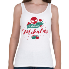 PRINTFASHION Én vagyok a Mikulás - Páros - Női atléta - Fehér