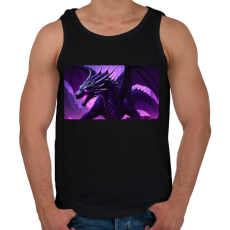 PRINTFASHION enderdragon irl - Férfi atléta - Fekete