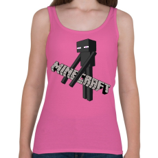 PRINTFASHION Enderman Thief - Női atléta - Rózsaszín