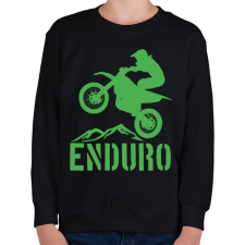 PRINTFASHION Enduro  - Gyerek pulóver - Fekete gyerek pulóver, kardigán