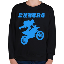 PRINTFASHION Enduro  - Gyerek pulóver - Fekete gyerek pulóver, kardigán