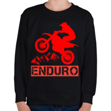 PRINTFASHION Enduro - Gyerek pulóver - Fekete gyerek pulóver, kardigán