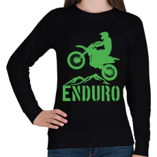 PRINTFASHION Enduro  - Női pulóver - Fekete