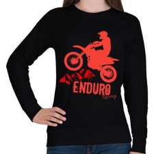 PRINTFASHION Enduro  - Női pulóver - Fekete női pulóver, kardigán