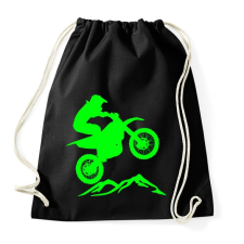 PRINTFASHION Enduro  - Sportzsák, Tornazsák - Fekete tornazsák