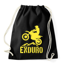 PRINTFASHION Enduro  - Sportzsák, Tornazsák - Fekete tornazsák