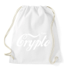 PRINTFASHION Enjoy Crypto - Sportzsák, Tornazsák - Fehér