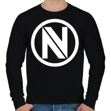 PRINTFASHION Envyus logo - Férfi pulóver - Fekete férfi pulóver, kardigán
