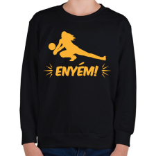 PRINTFASHION Enyém! - Gyerek pulóver - Fekete gyerek pulóver, kardigán