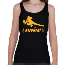 PRINTFASHION Enyém! - Női atléta - Fekete női trikó