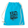 PRINTFASHION Epic Ride - fekete - Sportzsák, Tornazsák - Surf blue