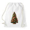 PRINTFASHION Epres karácsonyfa - Sportzsák, Tornazsák - Fehér