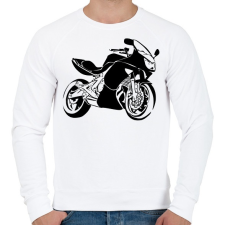 PRINTFASHION er6f - Férfi pulóver - Fehér férfi pulóver, kardigán
