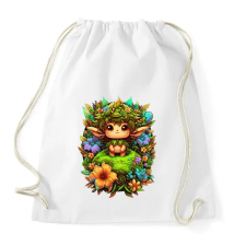 PRINTFASHION Erdei manó - Sportzsák, Tornazsák - Fehér tornazsák