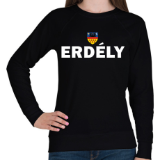 PRINTFASHION ERDÉLY - Női pulóver - Fekete