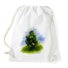 PRINTFASHION erdőben - Sportzsák, Tornazsák - Fehér