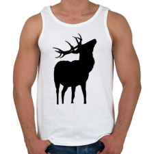 PRINTFASHION Erdők Királya - Férfi atléta - Fehér atléta, trikó