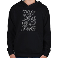 PRINTFASHION Eredeti Orbán Viktor Mesterterv Firka - Gyerek kapucnis pulóver - Fekete