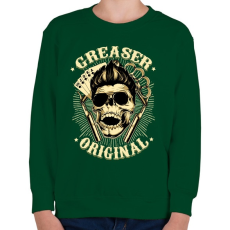 PRINTFASHION Eredeti pomádé - Gyerek pulóver - Sötétzöld