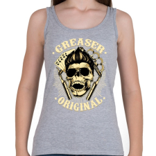 PRINTFASHION Eredeti pomádé - Női atléta - Sport szürke női trikó