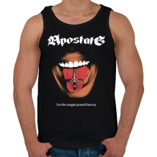 PRINTFASHION Eretnek - Okkult Design - Férfi atléta - Fekete