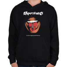 PRINTFASHION Eretnek - Okkult Design - Gyerek kapucnis pulóver - Fekete