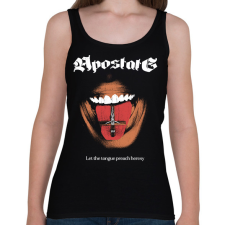 PRINTFASHION Eretnek - Okkult Design - Női atléta - Fekete női trikó